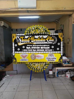 Papan Bunga di Sukagalih Sukajadi